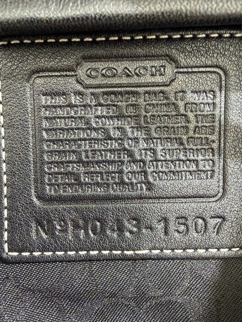 Coach Vintage 2004 Soho Leather Small Duffel Bucket Bag - Picture 7 of 7